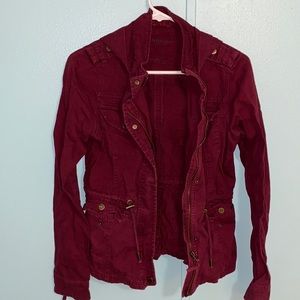Red jacket